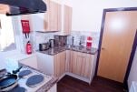 Kitchen, Langsett Road Serviced Apartment, Sheffield