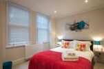 Bedroom, Barons Court Serviced Apartments, West Kensington, London