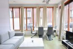 Living Room, Vlinderstraat Serviced Apartments, Rotterdam