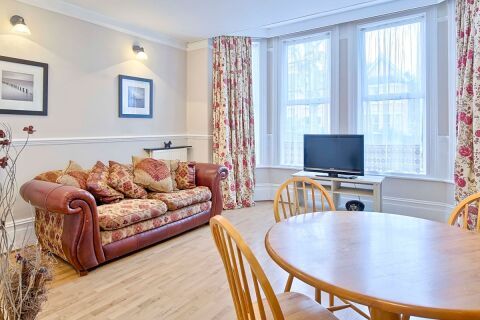 Living Area, Whitehall Serviced Apartment, Lewisham