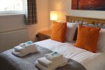 Bedroom, The Botanic Serviced Apartment, Glasgow