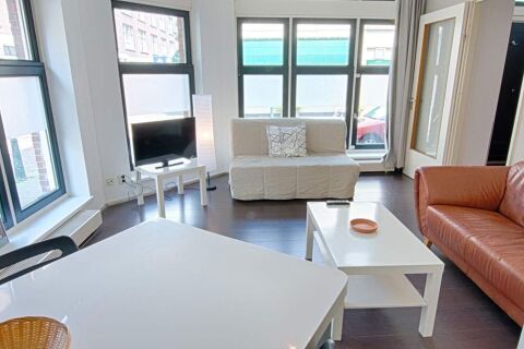 Living Area, Polanenstraat Serviced Apartments, Rotterdam