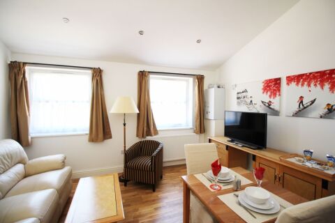 Living Area, Wellesley Serviced Apartments, Croydon