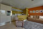 Living and Kitchen Area, Arundel Cottage Serviced Accommodation, Brighton