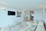 Living Area, Neutron Tower Serviced Apartments, Canary Wharf