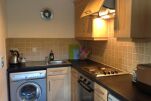 Kitchen, Old Quays Serviced Apartment, Warrington