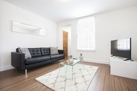 Living Area, Mill Street Serviced Apartments, Bedford