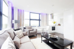 Living Area, Centro Serviced Apartments, Milton Keynes