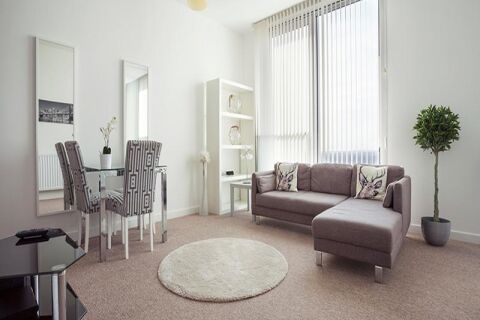 Living Area, The Hub Serviced Apartments, Milton Keynes