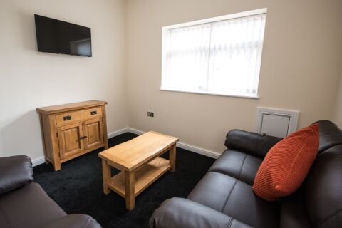 Sitting Area, Greengate Street Serviced Apartments, Barrow-in Furness