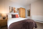 Bedroom, Thwaite Street Serviced Apartments, Barrow-in Furness