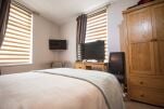 Bedroom, Thwaite Street Serviced Apartments, Barrow-in Furness