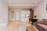 Kitchen and Living Area, Mokotow Residence Serviced Apartments, Warsaw