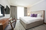 Bedroom, Greville Road Serviced Apartments, London