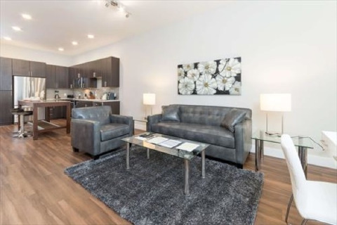 Living Area, Montrose Serviced Apartments, San Jose