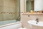 Bathroom, Lancaster Gate Serviced Apartments, London