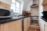 Kitchen, Lancaster Gate Serviced Apartments, London
