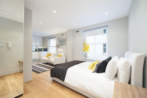 Studio, Harrington Gardens Serviced Apartments, South Kensington, London