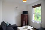 Living Room, Corner House Serviced Apartment, Worthing