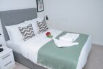 Bedroom, Bugle House Serviced Apartments, Greenwich, London