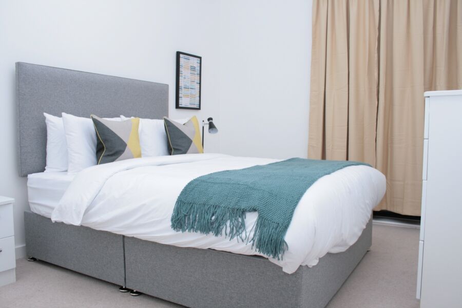 Bedroom, Bugle House Serviced Apartments, Greenwich, London