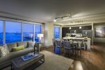 Open Plan Living Area, Pier Boulevard Serviced Apartment, Boston