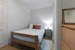 Bedroom, Primrose Hill Cottage Serviced Accommodation, Camden, London