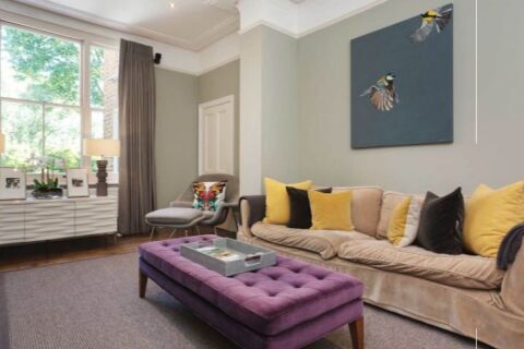 Sitting Area, Clapham Larkhall Rise Serviced Apartment, Clapham