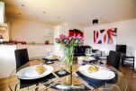 Kitchen and Dining Area, Regents Wharf Serviced Apartments, Walsall
