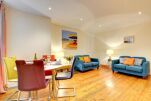 Sitting and Dining Area, Royal Crescent Serviced Apartment, Brighton