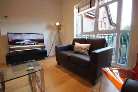 Living Room, St Giles Serviced Apartments, Reading
