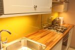 Kitchen, The Courtyard Serviced Apartments, Salisbury