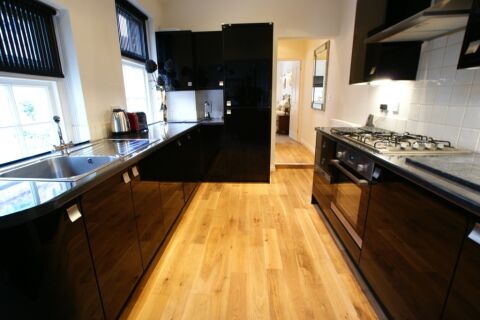 Kitchen, Moatside Gate Serviced Apartment, York