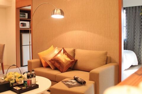 Living Room, Shimin Boulevard Serviced Apartments, Taipei