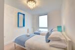 Twin Bedroom, Orion Apartment Serviced Apartment, Brighton