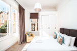 Bedroom, Beaufort House Serviced Apartments, Bristol