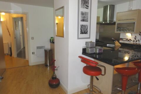 Kitchen, Canalside Serviced Apartments, Chester