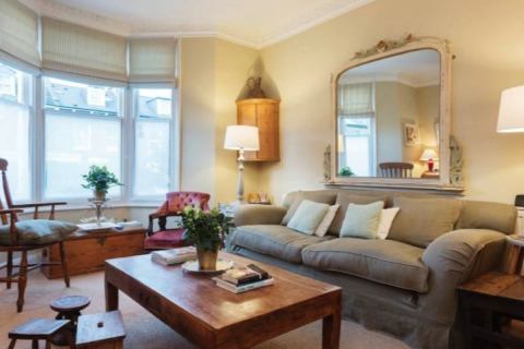 Living Area, Hightbury Serviced Accommodation, Hightbury 
