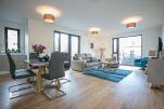 Open Plan Living Area, Hanover Mills Serviced Apartments, Dublin