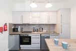 Kitchen, Temple Bar Serviced Apartments in Dublin