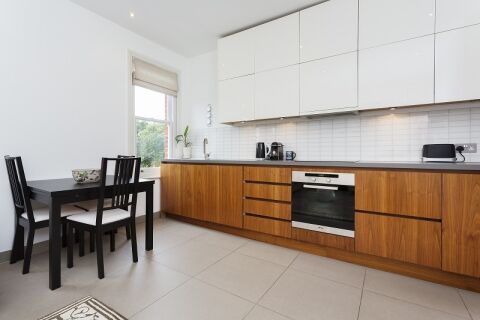 Kitchen, Palace Road Serviced Apartment, Fulham