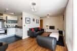 Kitchen and Living Room, Vizion Serviced Apartments, Milton Keynes