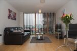Living Area, Vision Serviced Apartments, Milton Keynes