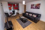 Living and Kitchen Area, Vision Serviced Apartments, Milton Keynes