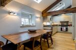 Kitchen and Dining Area, Clementhorpe Maltings House Serviced Accommodation, York
