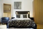 Bed, Cartwright Gardens Serviced Apartments, Euston