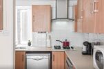 Kitchen, Pimlico Studio Serviced Apartment, Pimlico