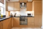 Kitchen, Avenham Serviced Apartments, Preston