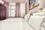 Bedroom, Milosrdnych Serviced Apartments, Prague