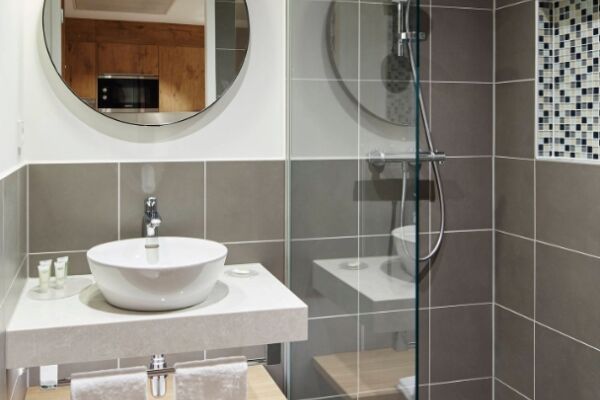 Bathroom, Houthaven Suites Serviced Accommodation, Amsterdam